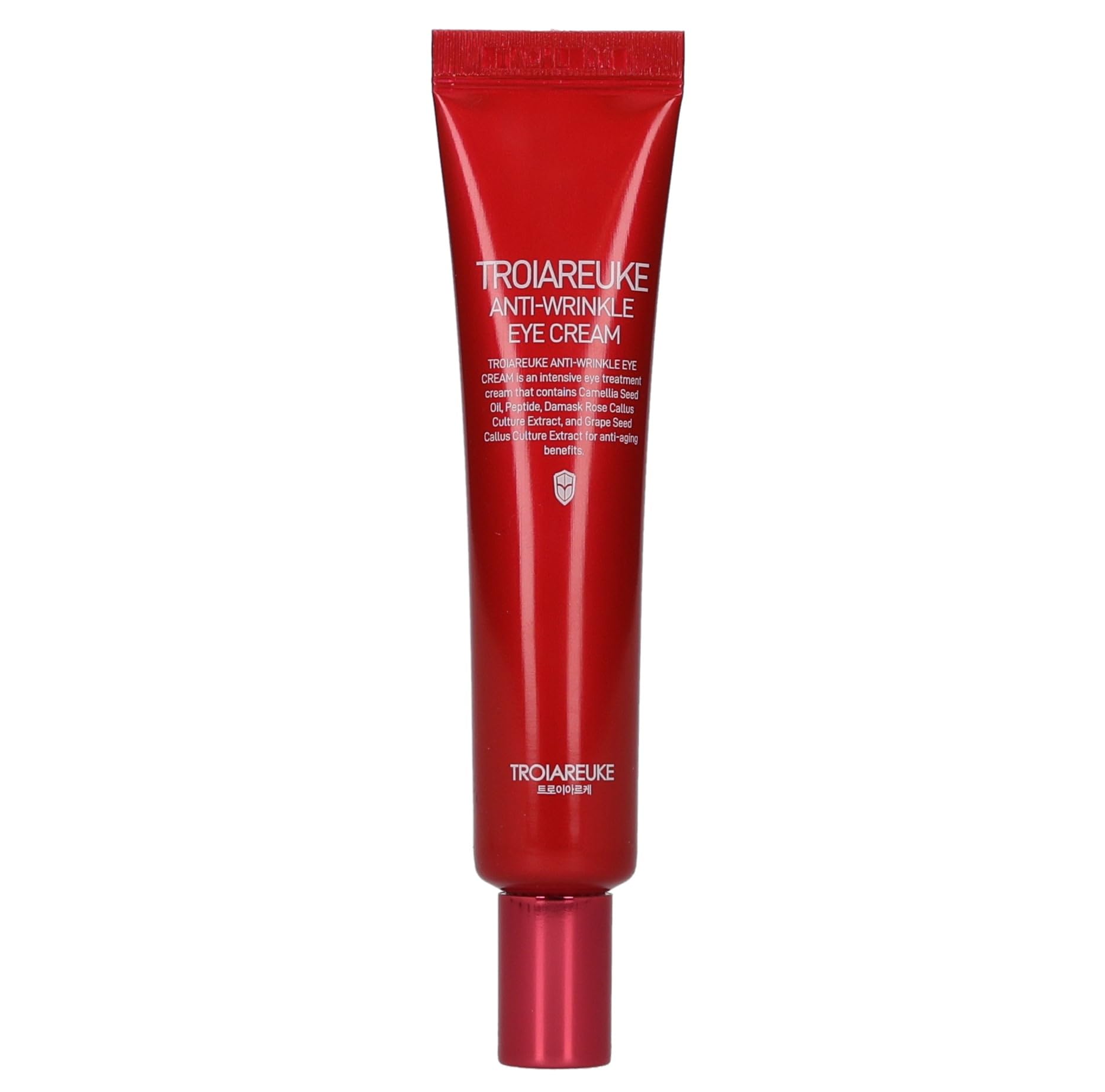 TROIAREUKE Anti-Wrinkle Eye Cream, Intensive Anti-Aging Firming Cream For Face and Neck | Rose Infused Moisturizer Packed With Antioxidants from Peptides and Botanical Extracts, Korean Skin Care