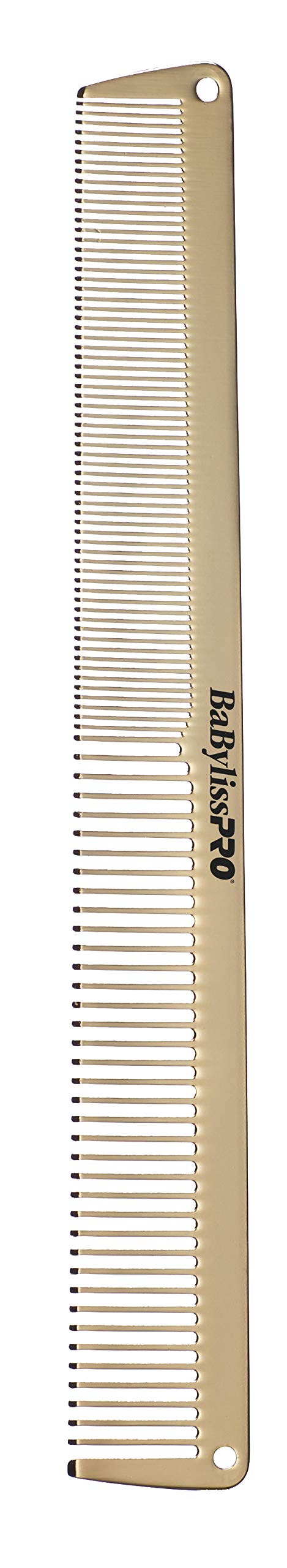 BaBylissPRO Barberology GoldFX metal comb 2 pack, 1 ct.