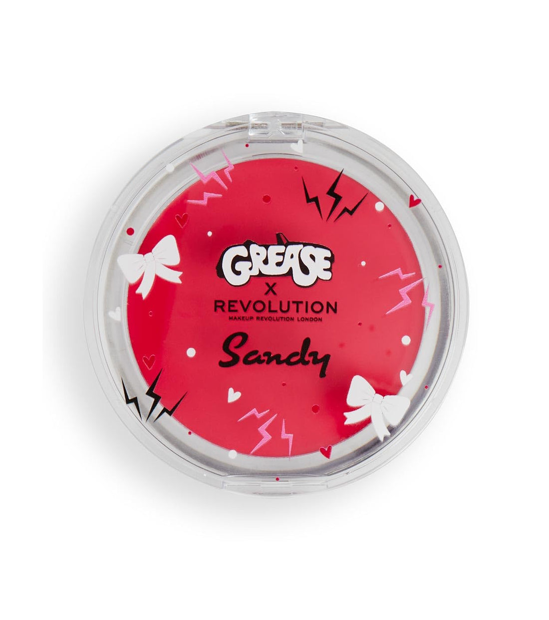 Revolution X Grease Sandy Melting Blusher Dark Pink Lady, 0.21 oz/ 6 g, Rosey