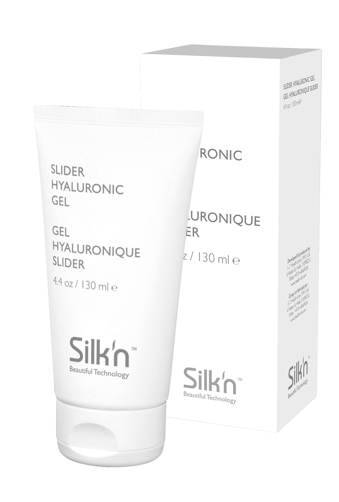 Silk'n Slider Gel Refill, Contact Gel, 130 ml tube, for Silk'n FaceTite and Silhouette, White