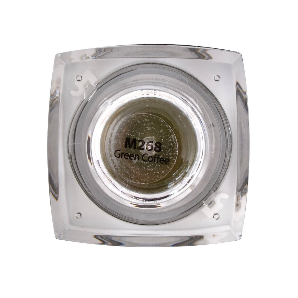 CHUSE M268, 7g, Green Coffee, Passed DermaTest, Paste Eyebrow Pigment for Microblading Micro Pigment...