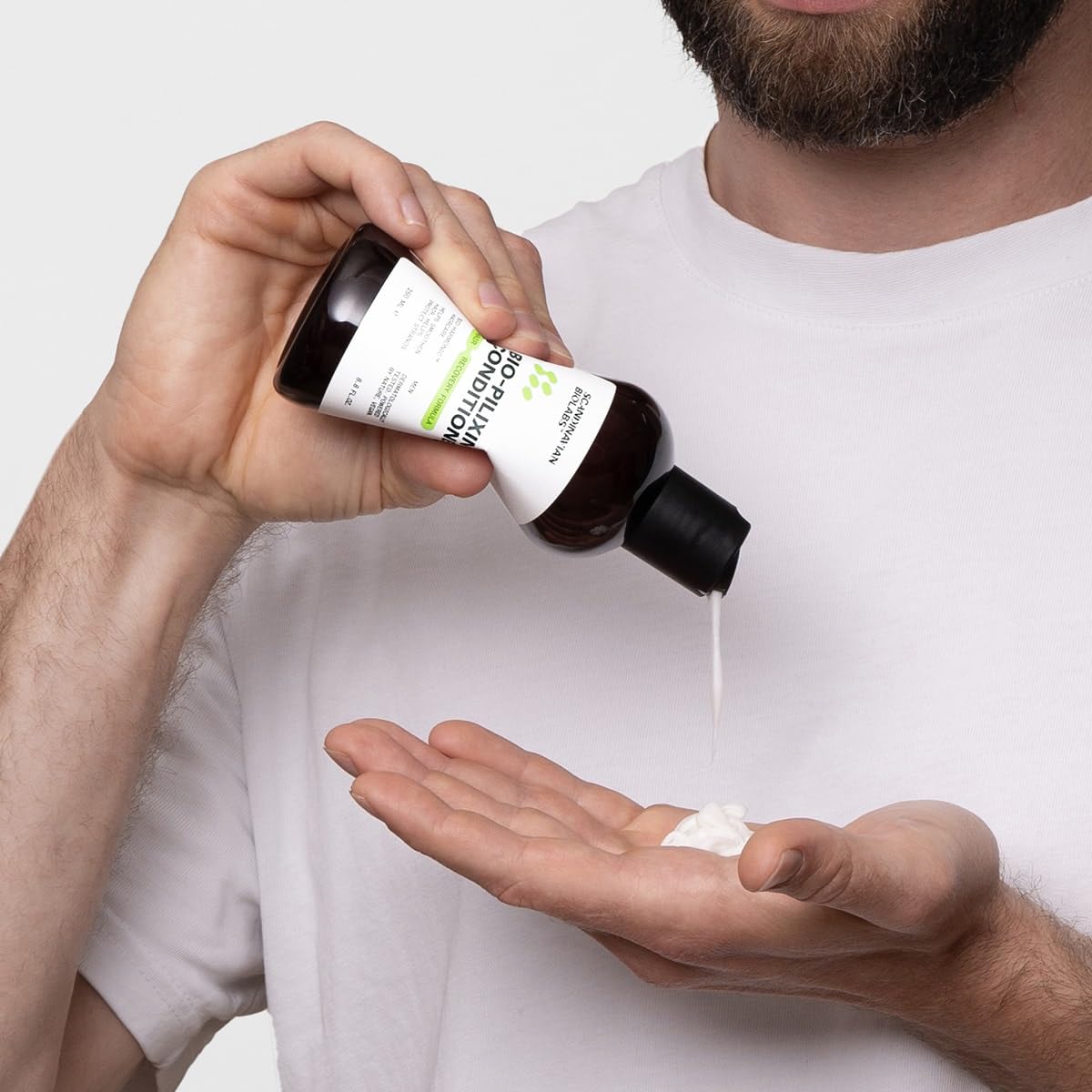 Scandinavian Biolabs Hair Recovery Conditioner for Men | Made from Naturally-derived Ingredients | Protects Hair Strands, Recovers Hair Shafts, No Split Ends