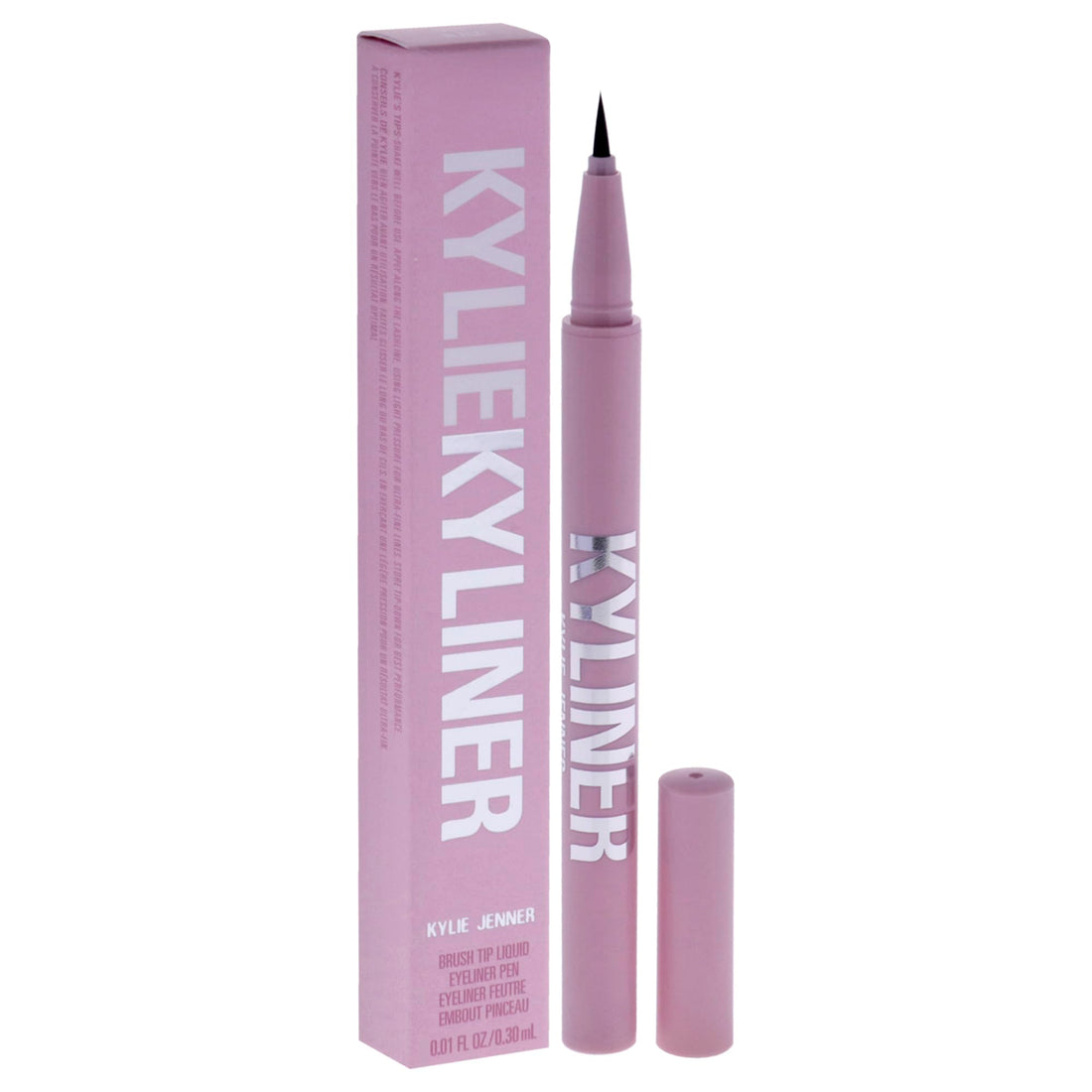 Kyliner Brush Tip Liquid Eyeliner Pen - 001 Black by Kylie Cosmetics for Women - 0.01 oz Eyeliner