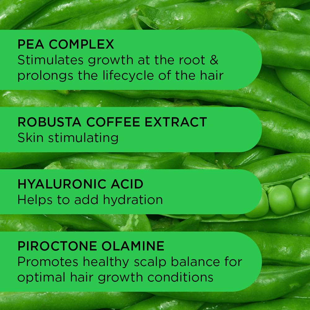 Noughty Get Set, Grow Hair Growth Conditioner Vegan Thickening Regrowth Repair Volumizing Hair, 250 ml, 8.4oz