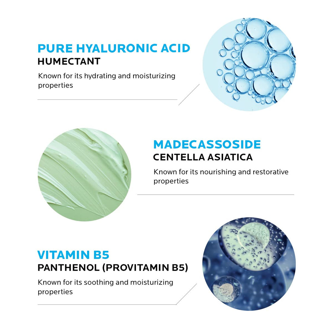La Roche-Posay Hyalu B5 Pure Hyaluronic Acid Serum for Face, with Vitamin B5. Anti-Aging Serum Concentrate for Fine Lines. Hydrating, Repairing, Replumping. Suitable for Sensitive Skin