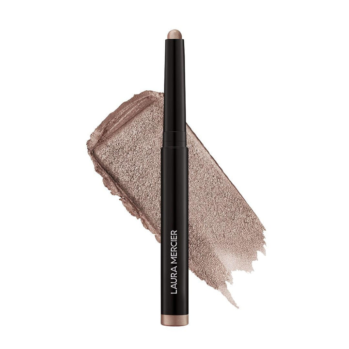 Laura Mercier Caviar Stick Cream Eyeshadow: Shimmer Finish, 24HR Wear, Long Lasting, Rich Color, Easily Blendable and Buildable, Waterproof, Hyaluronic Acid Infused, Eyeshadow Stick Set, Moonlight