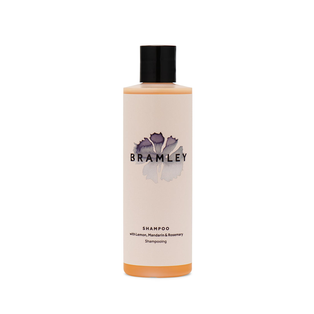 BRAMLEY Shampoo, 250ml | Lemon, Mandarin and Rosemary Essential Oils | Natural Hair Wash | Suphate Free | Cleanses & Softens | Vegan & Cruelty Free