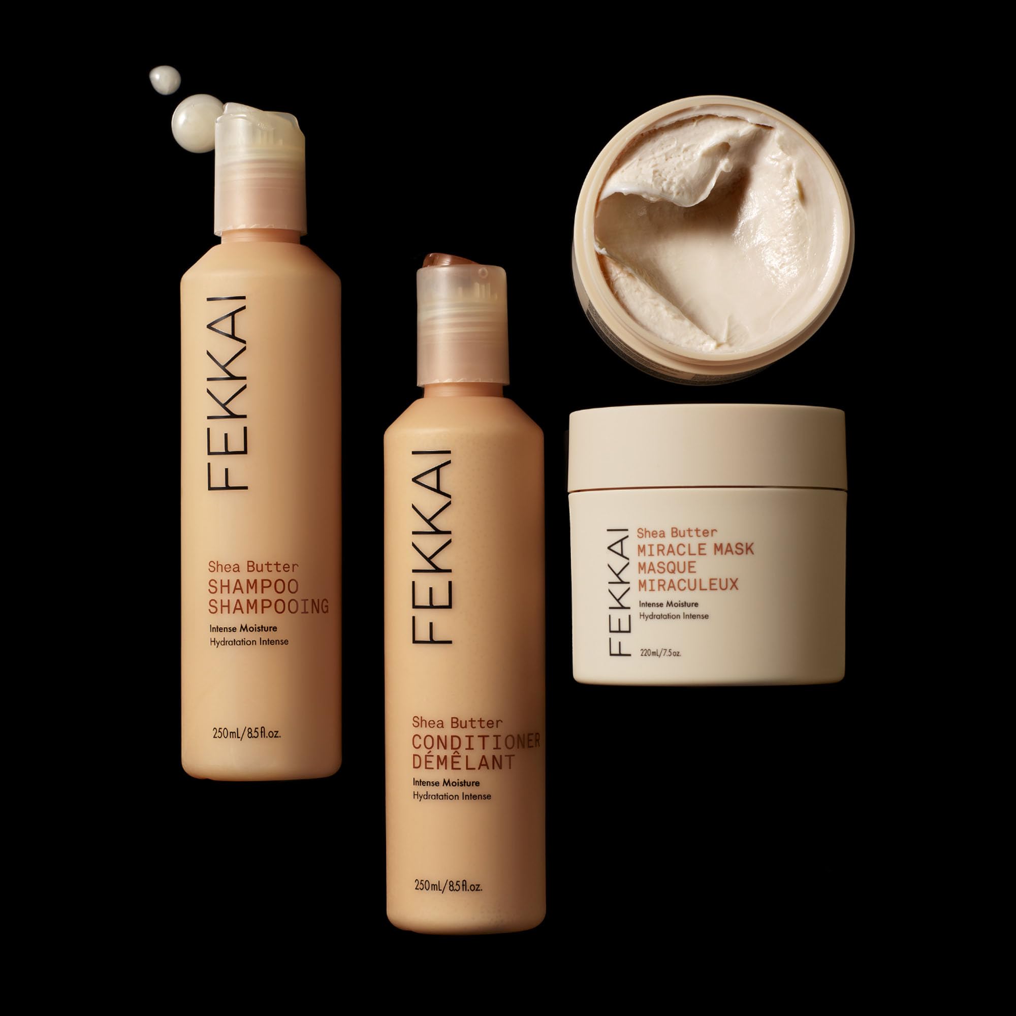 Fekkai Shea Butter Conditioner - 8.5 oz - Moisturizes & Hydrates - Reduces Frizz by 61% Up to 12H - Free of Sulfates, Parabens, Phthalates - Vegan, Cruelty-Free