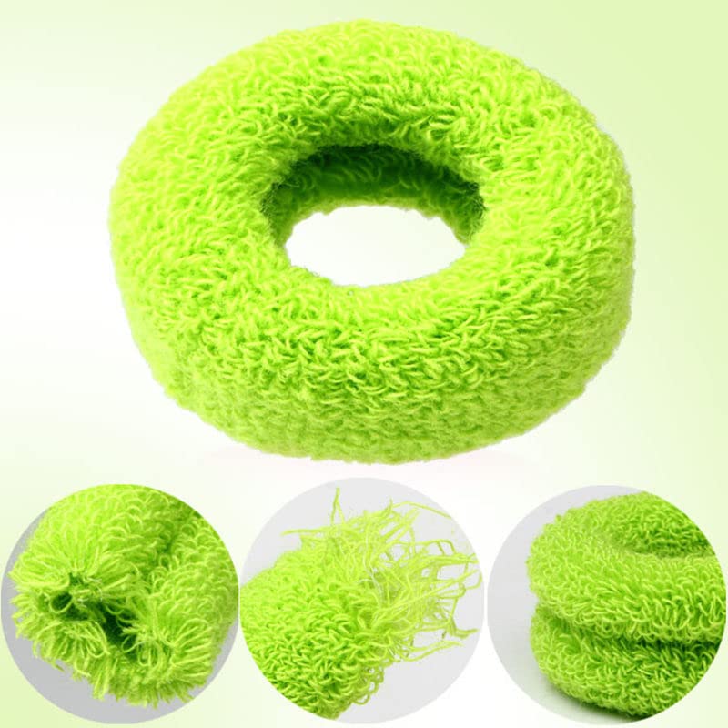 LOVEF 12 Pcs Women Elastic Hair Band Rope Scrunchie Ponytail Holder Assorted Color