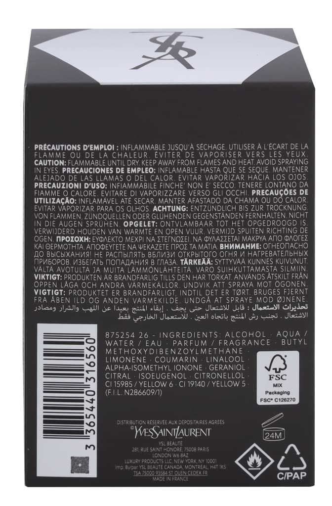 L'Homme by Ysl EDT Spray 3.4 oz