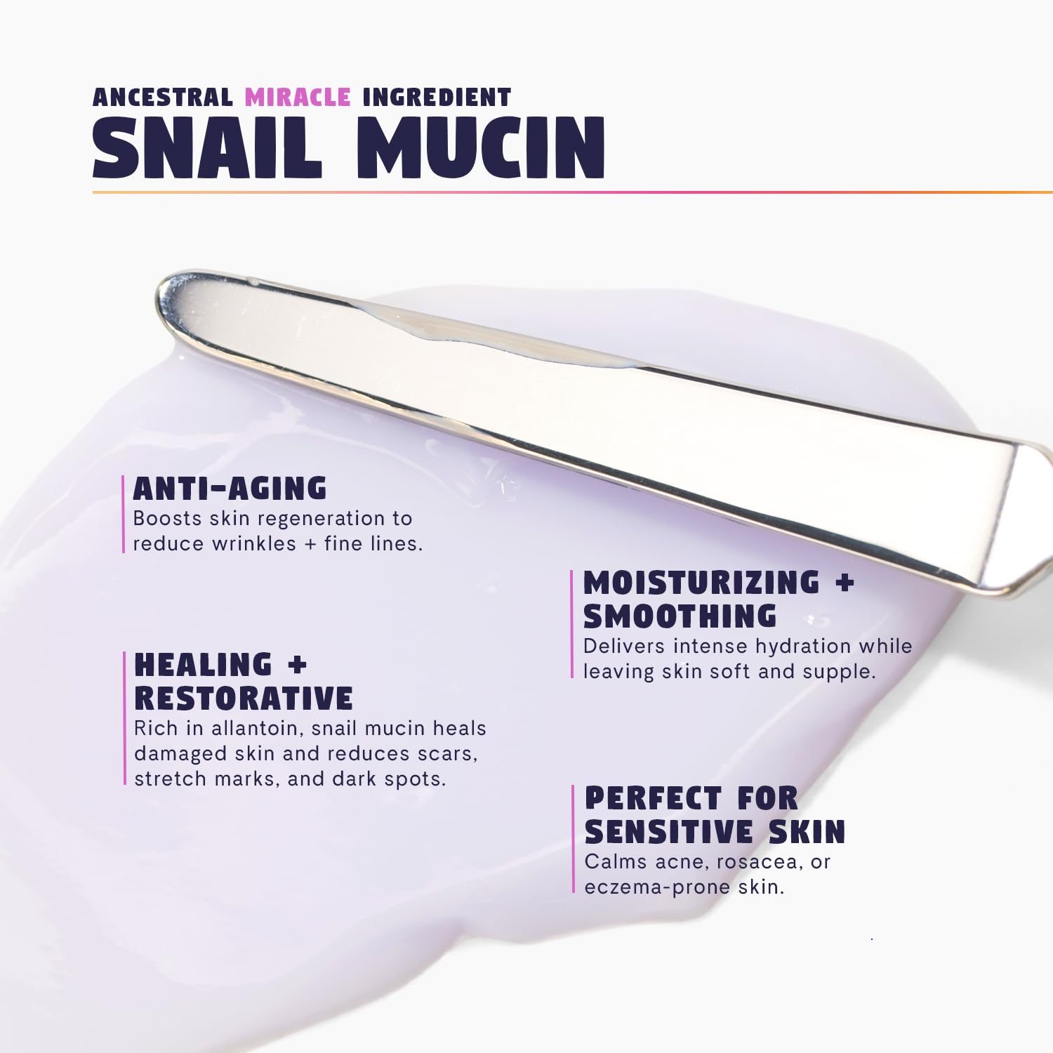 Moon Milk Snail Mucin Moisturizer Glow Cream – A Milky Gel Cream that Replenishes Moisture and Leaves Skin Brighter, Plumper, Soothed and Beautifully Smooth. Made In S. Korea, 3.52oz.