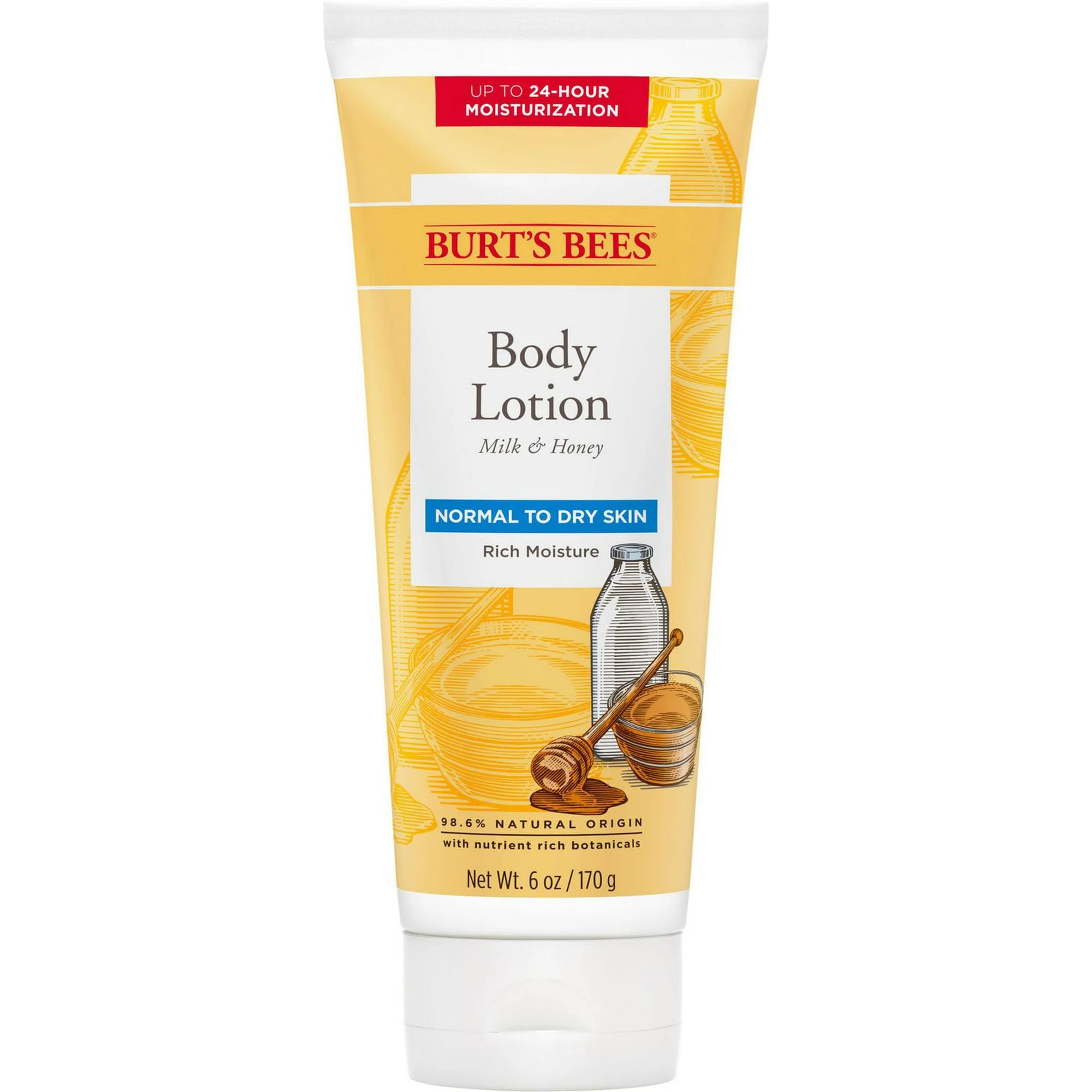 Milk and Honey Body Lotion, 6 oz, 2 pk