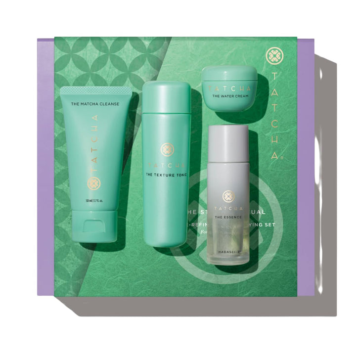 Tatcha The Starter Ritual Set - Pore-Refining & Clarifying Set | 2 Week Introductory Set | $92 Value
