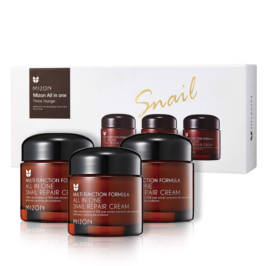 MIZON Thrice Younger SET: All in One Snail Repair Cream (All in One 75ml x3)