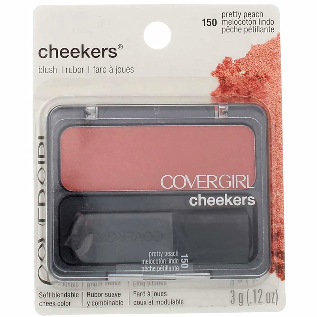 Cover Girl Cheekers Blush Pretty Peach 150 - 1 Ea