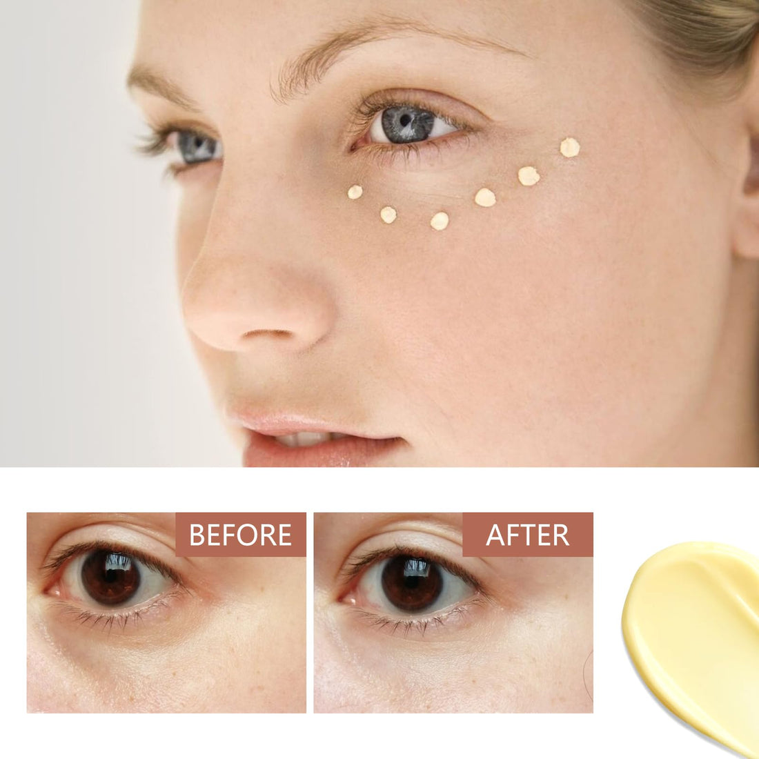 BAUTY JSEON Revive Eye Serum with Retinal Niacinamide Correction for Dark Circles, Puffy Eye Bags, Wrinkles & Fine Lines, Korean Skin Care 1 fl.oz/ 30ml