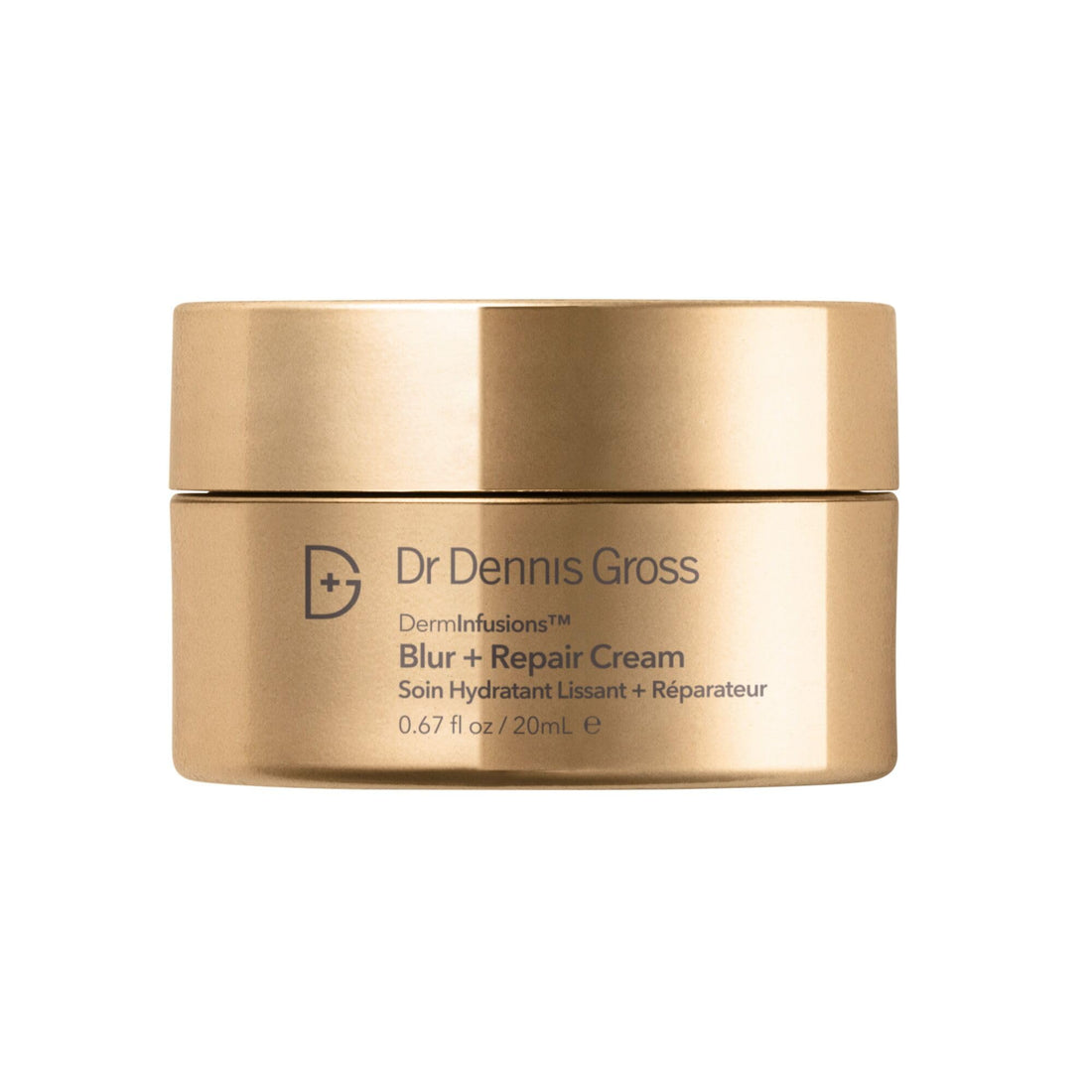 Dr Dennis Gross DermInfusions Blur + Repair Cream, Instantly Blurs Fine Lines, Smooths Skin with Satin-Matte Finish, Visibly Plumps & Firms & Improves Skin Elasticity, 0.67 Fl Oz