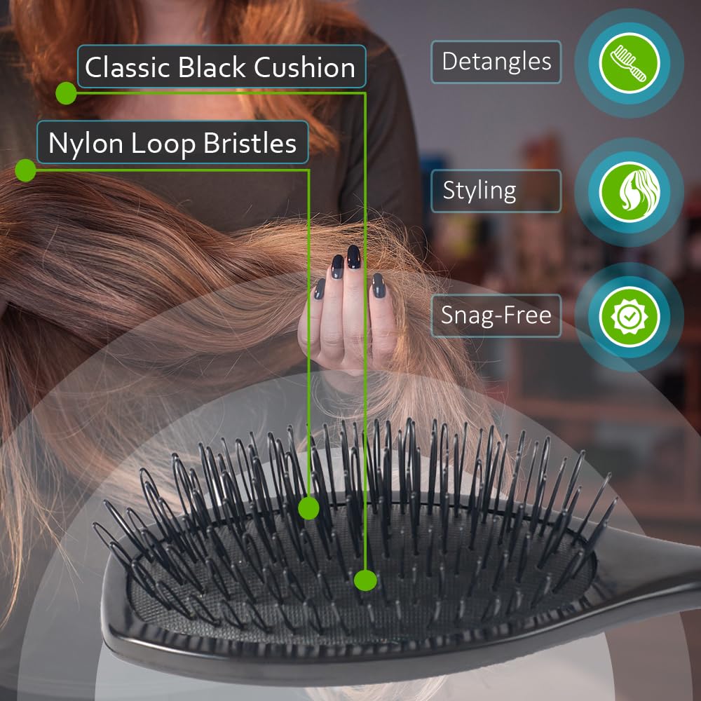 Remy Soft One Twenty Three Loops Loop Brush Safe For Hair Extensions, Weaves And Wigs