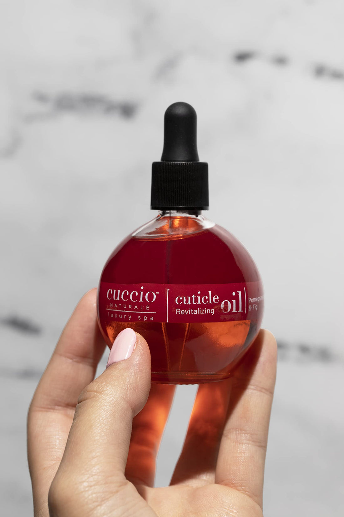 Cuccio Naturale Revitalizing Cuticle Oil - Hydrating Oil For Repaired Cuticles Overnight - Remedy For Damaged Skin And Thin Nails - Paraben /Cruelty-Free Formula - Pomegranate and Fig - 2.5 Oz