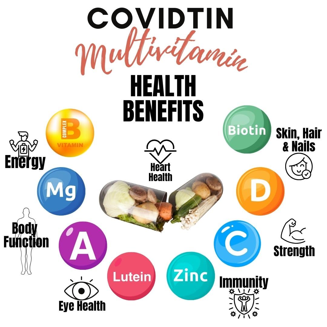 S&D Sales and Distribution, INC COVIDTIN MULTIVITAMIN, 60 Count (Pack of 1)
