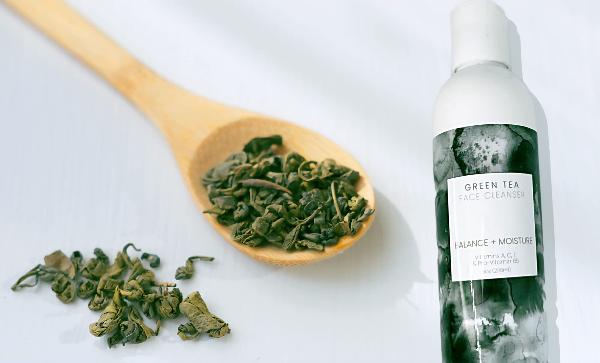 Green Tea Toxin Cleanser - with Vitamins A, C & E + plant extracts