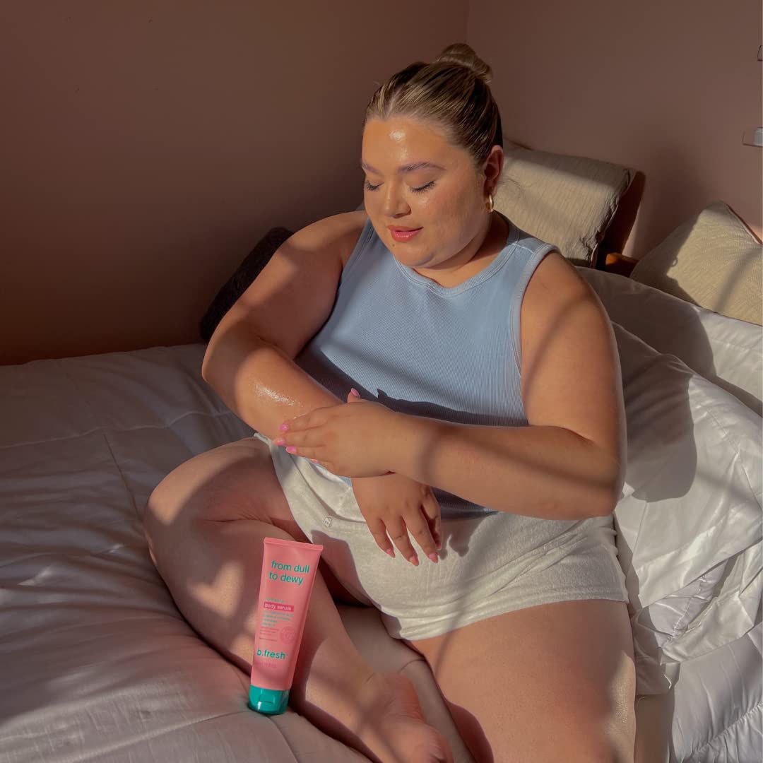 B.TAN Moisturizing Body Lotion | Hydrating Body Serum - Renew Dry Skin with Hyaluronic Acid, Botanical Complex, Ceramides + Vitamin E for an Ultra Glow, 8 Fl Oz