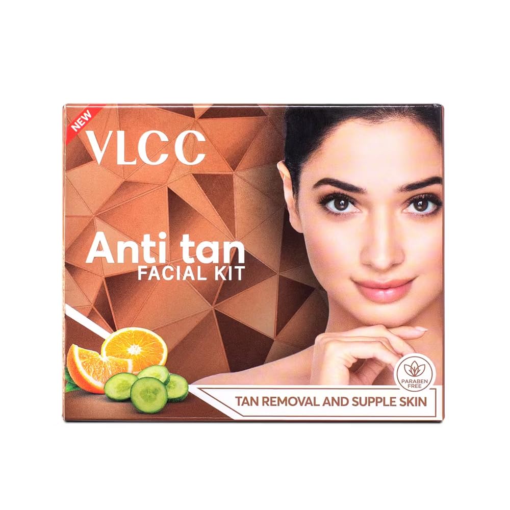 VLCC Single Anti Tan Facial Kit, Gold Bleach, 6.6g
