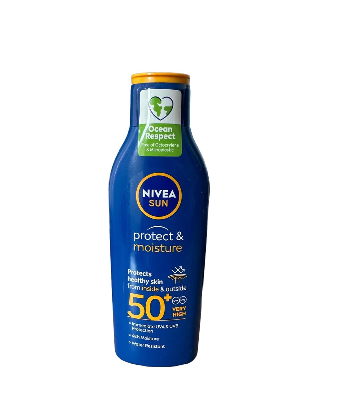 Nivea Sun Moisturising Sun Lotion For All Skin Types Spf 50+ 200Ml, Pack Of 1