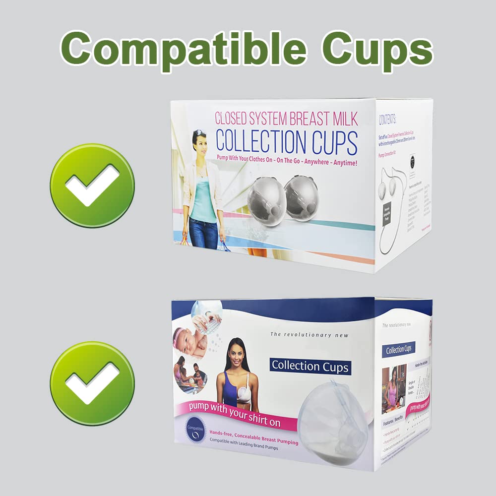 Maymom 17mm Flange Inserts (Long) Compatible with 24mm Medela PersonalFit Flange, Spectra Flange, 25mm Freemie Flange(Restricted Freemie Cups), Compatible with Momcozy 24mm Cup (S9, S10, S12)