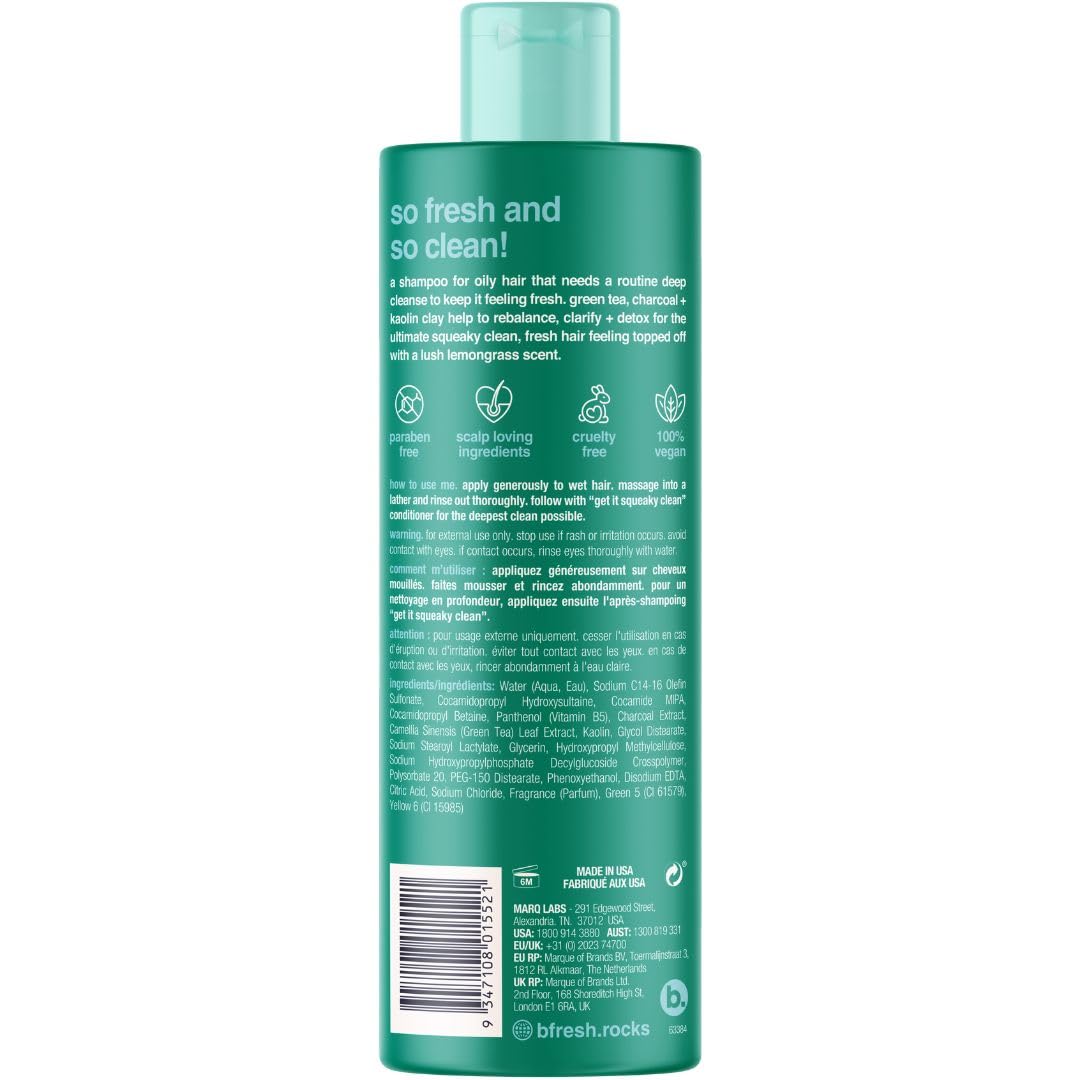 B.TAN get it squeaky clean deep cleansing shampoo