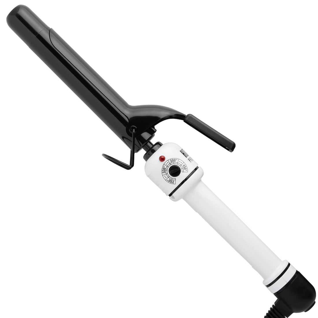 HOT TOOLS HTBW44 Spring Curling Iron, Black/White, 1 Inch by Hot Tools