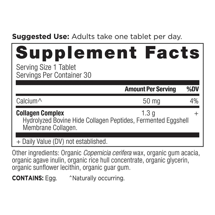 Ancient Nutrition Collagen Peptides, Collagen Peptides Tablets, Unflavored Hydrolyzed Collagen, Supports Healthy Skin, Hair, Joints, Gut, Gluten Free, Paleo, and Keto Friendly, 30 Count