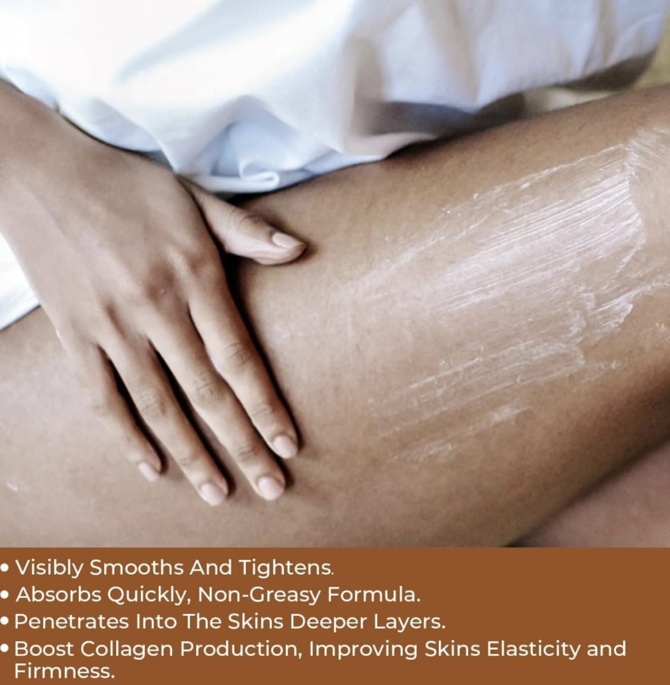 EUMELANIN RICH Bunda Body Butter Whipped Shea & Cocoa Butter Infused With Moringa Oleifera & Sodium Hyaluronate-Intense Hydration for Dry Crepey Skin 10.6oz