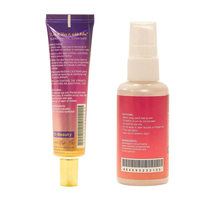 Esha Lace Wig Adhesive Glue (Strong Hold) + Adhesive Remover Set