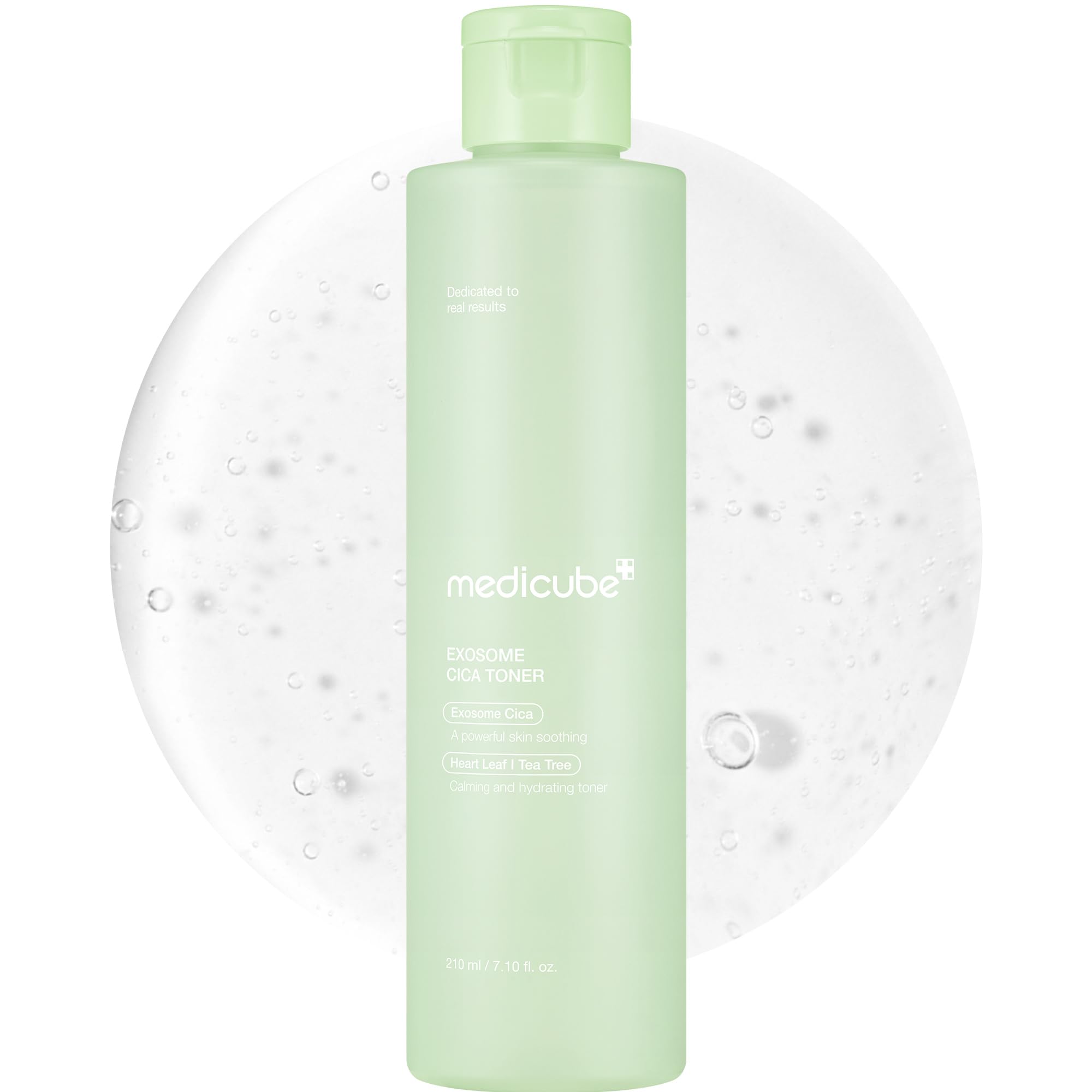 medicube Exosome CICA Toner | Daily Soothing Toner with Exosome CICA, Heartleaf, Tea Tree, 12 Kinds of CICA | Low Irritation, Sebum Care Korean Skin Care, for Stressed Skin (210ml / 7.10 fl.oz.)
