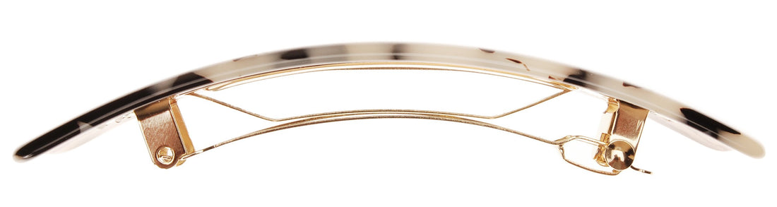 Ivory Tokyo : France Luxe Large Rectangle Barrette - Ivory Tokyo