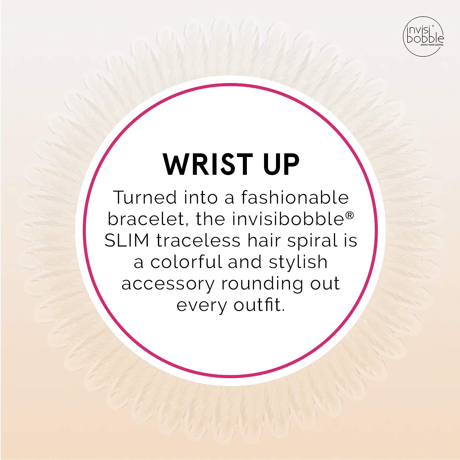 Invisibobble Slim Hair Ties Stay Gold