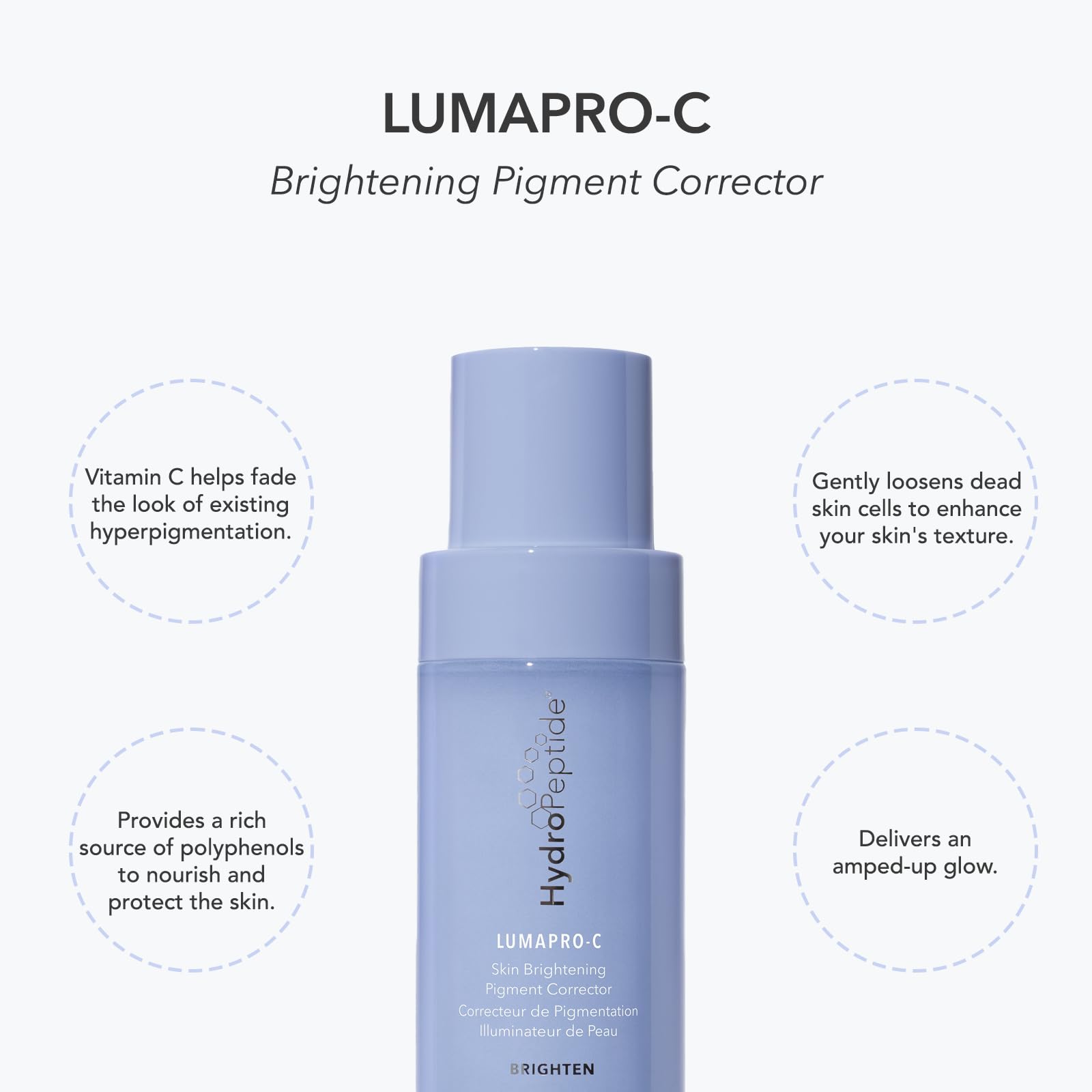 Hydropeptide LUMAPRO-C Skin Brightening Pigment Corrector 1 fl oz