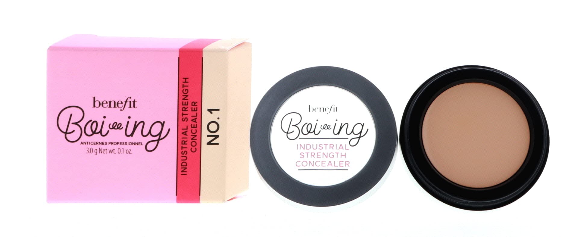 Benefit Boi Ing Industrial Strength Concealer - # 01 (Light) 3G/0.1Oz