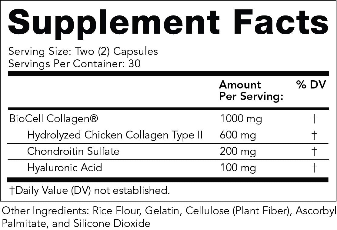 Optimal Blend Bio Cell Collagen Capsules, 60 Count