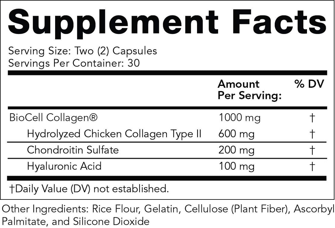 Optimal Blend Bio Cell Collagen Capsules, 60 Count