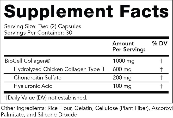 Optimal Blend Bio Cell Collagen Capsules, 60 Count