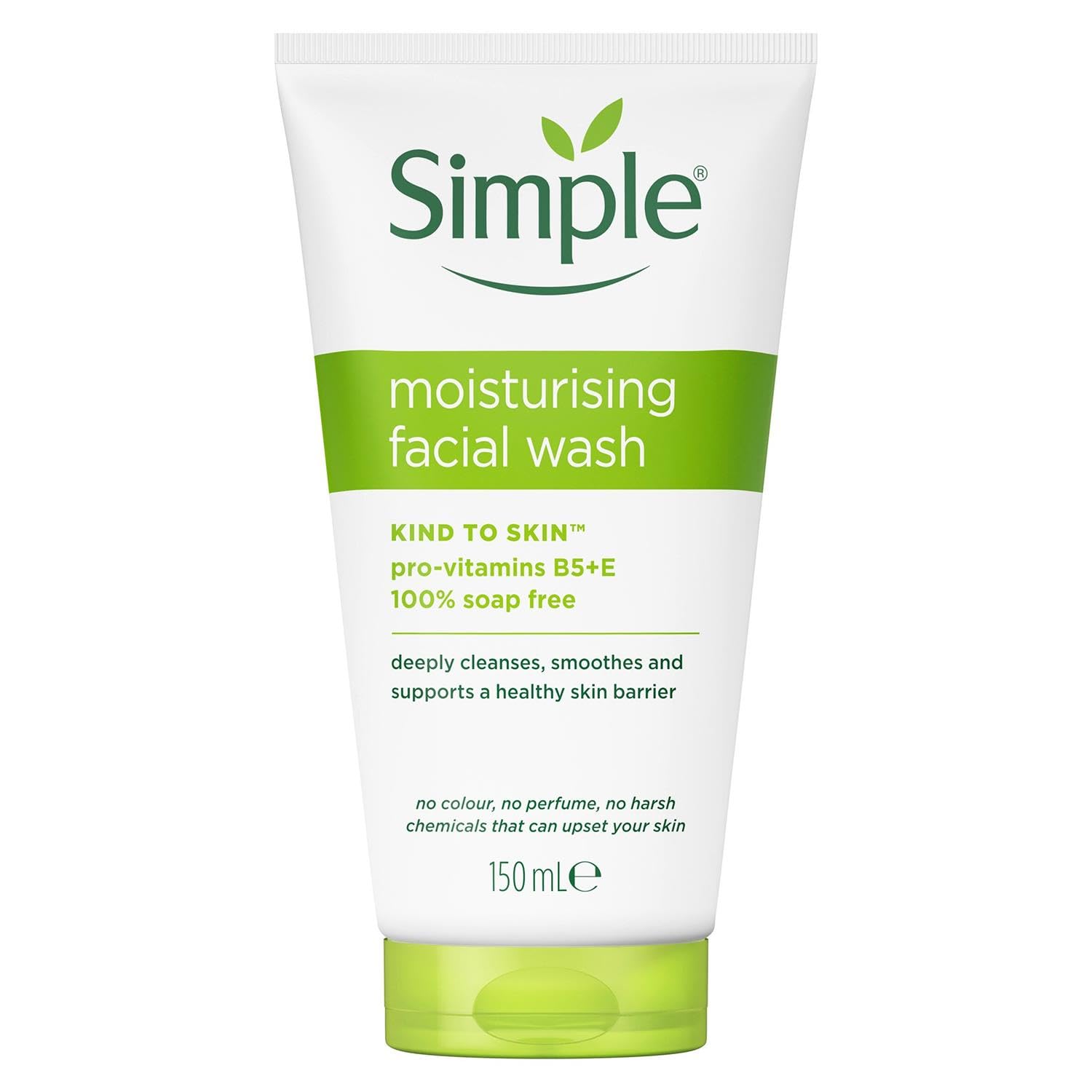 Simple Moistuirising Foaming Facial Wash