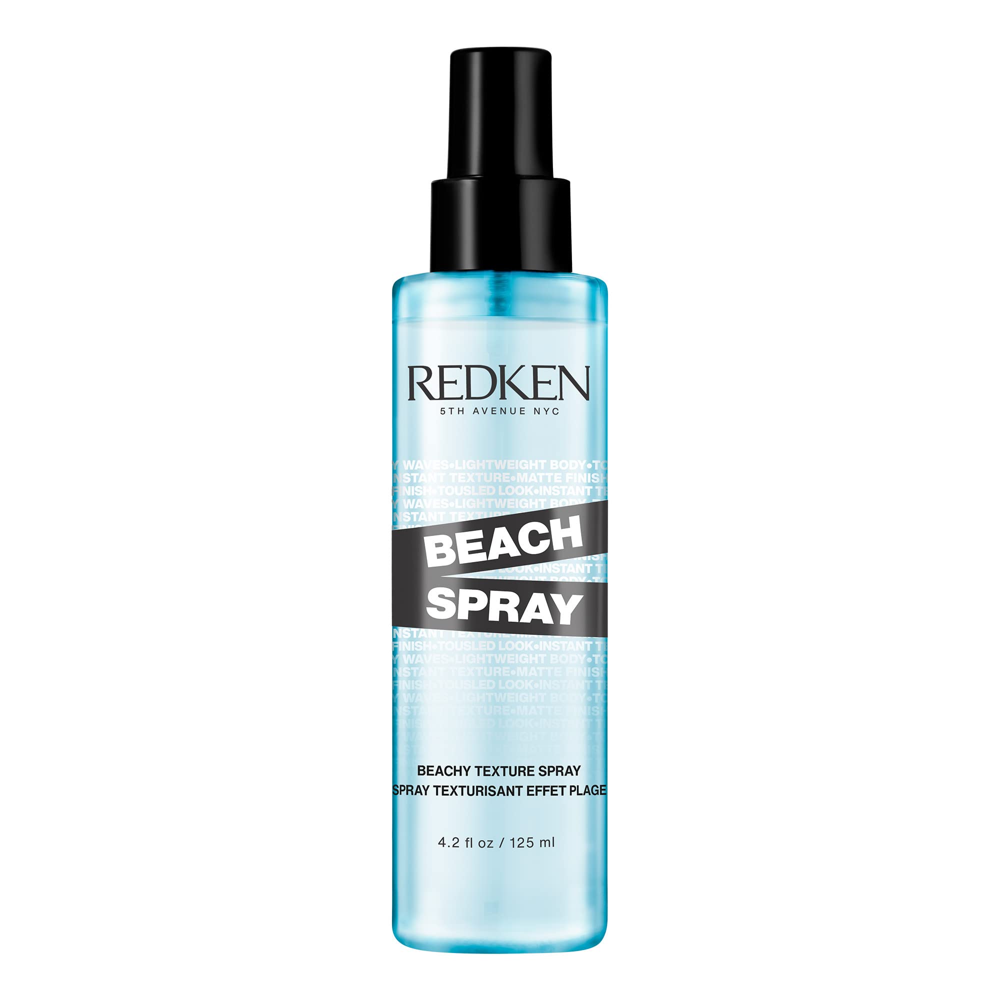 Redken Beach Spray Texturizing Hairspray - Sea-Salt Free Spray, Adds Instant Texture and Volume, For Beachy Waves and Curls