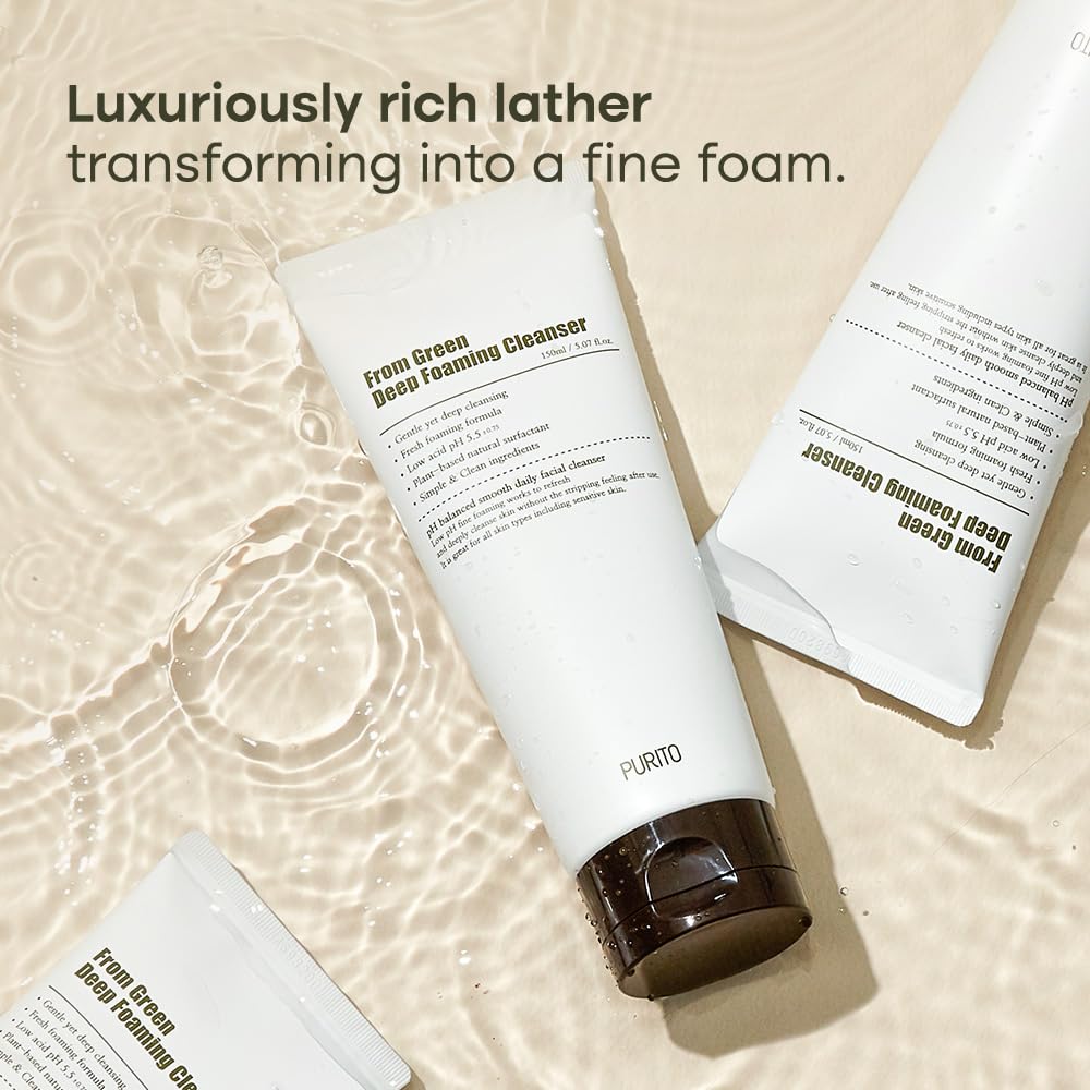 PURITO From Green Deep Foaming Cleanser