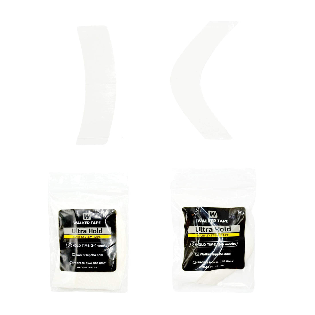 Ultra Data Permanent Wear, 2 To 6 Weeks Ultra Hold A Contour Adhesive Tape 36 Pieces