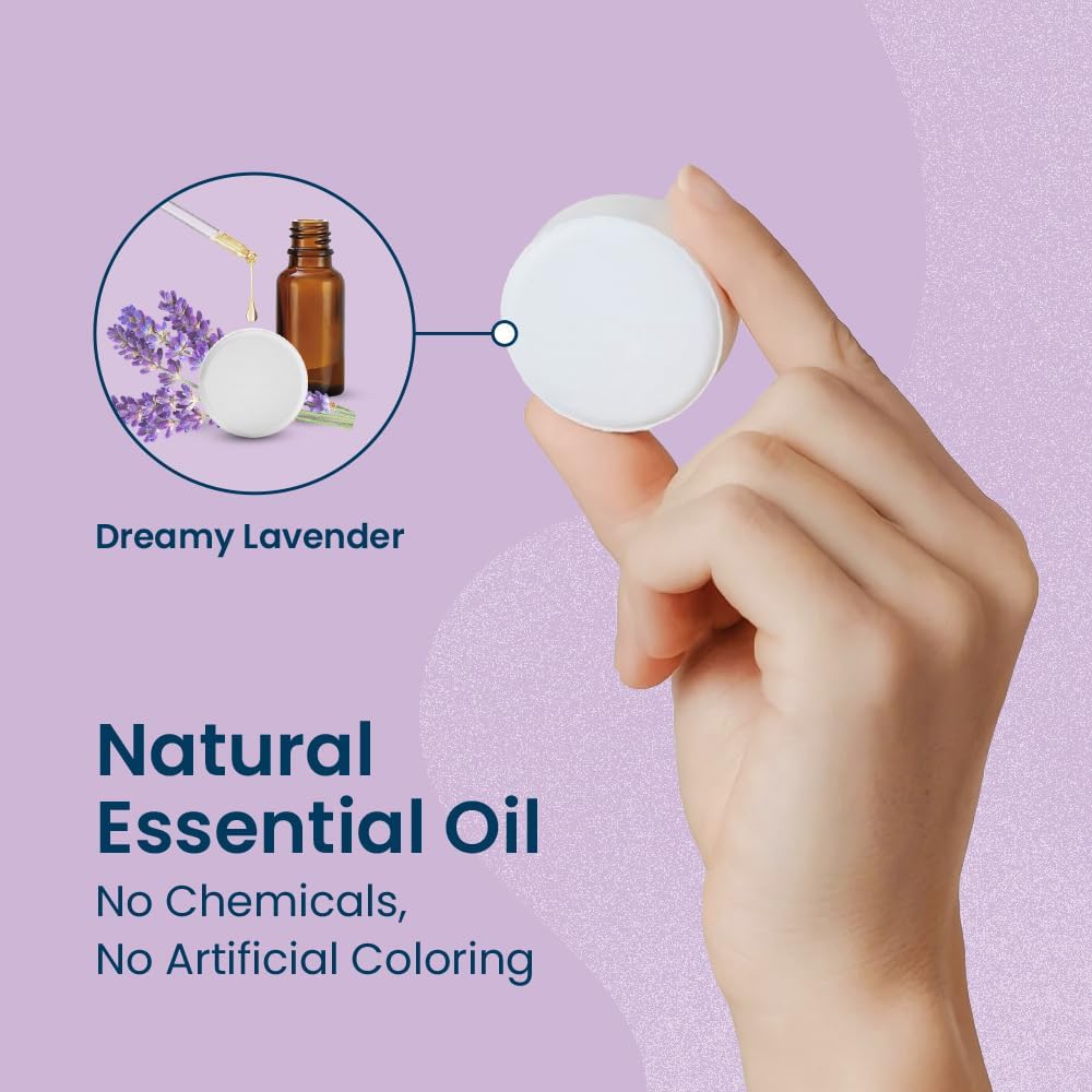 Body Restore Shower Steamers Aromatherapy 15 Pack - Easter Basket Stuffers, Relaxation Birthday Gifts for Mom, Dad, Best Friend, Travel Essentials, Stress Relief, Self Care, Bath Bombs - Lavender