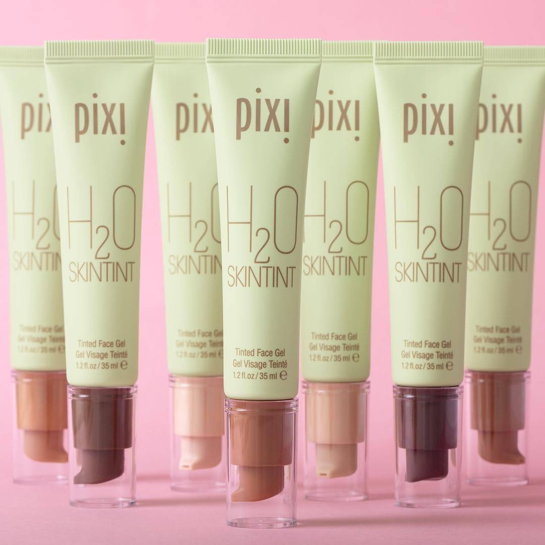 Pixi Beauty H2O SkinTint Tinted Face Gel, 1.2 fl oz / 35 ml, Fair