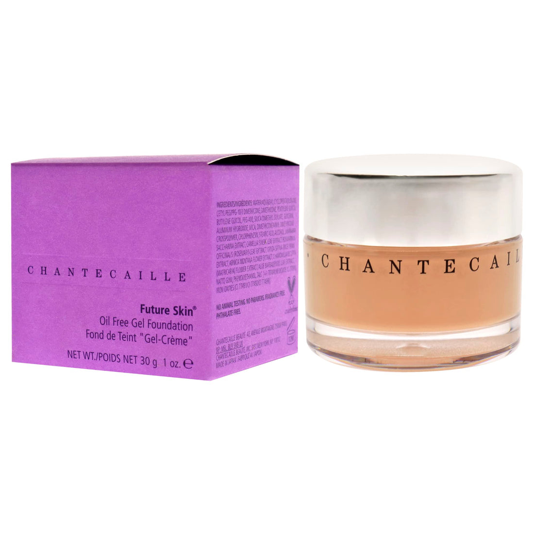 Chantecaille Future Skin Oil Free Gel Foundation, Vanilla, 1 Ounce