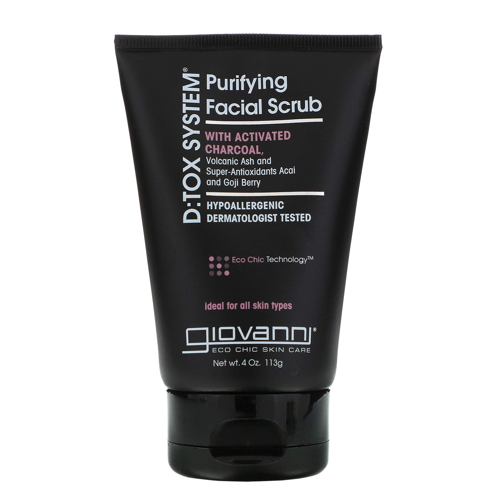 Giovanni Cosmetics, Inc. D:Tox System Purifying Facial Scrub (Step2) - 4 Oz - Liquid